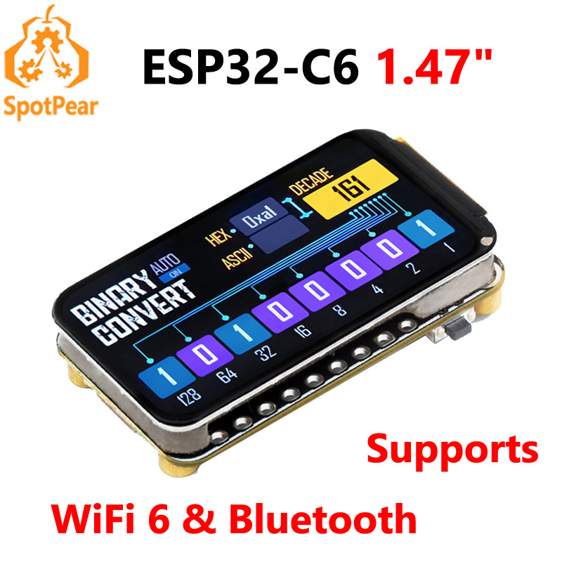 Waveshare ESP32-C6 1.47inch Di - Display Epaper 2.9 评论和价格