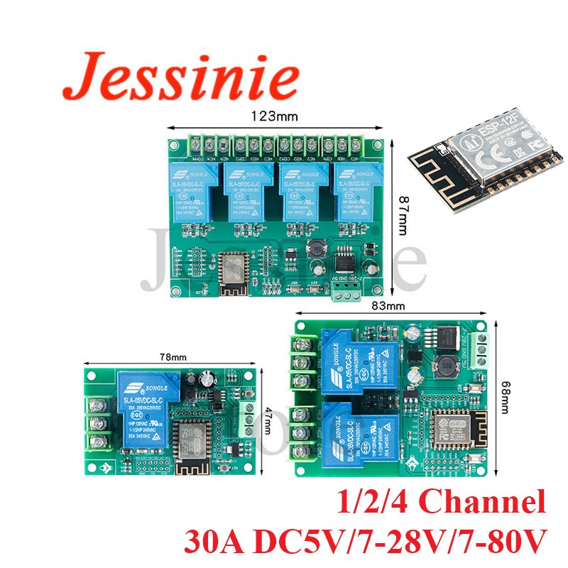 ESP8266 1/2/4/8/16 Channel Way - Relay 8 Channel Board 评论和价格