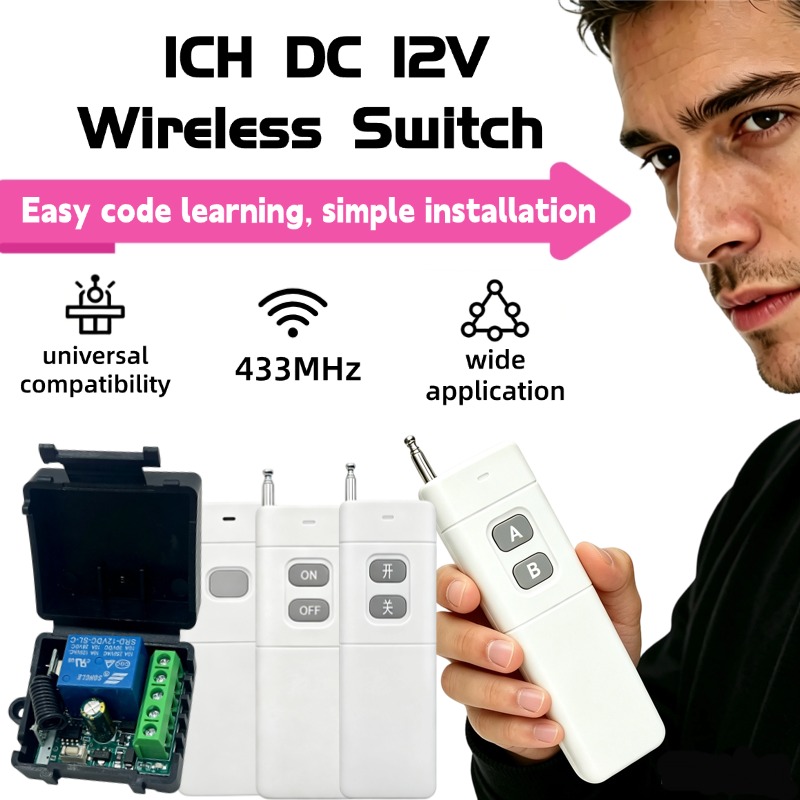 433Mhz DC 12V 6V-30V 1CH Unive - 433Mhz Receiver Module 评论和价格